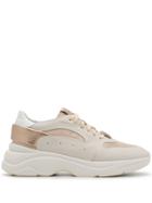 Santoni Platform Lace-up Trainers - Neutrals