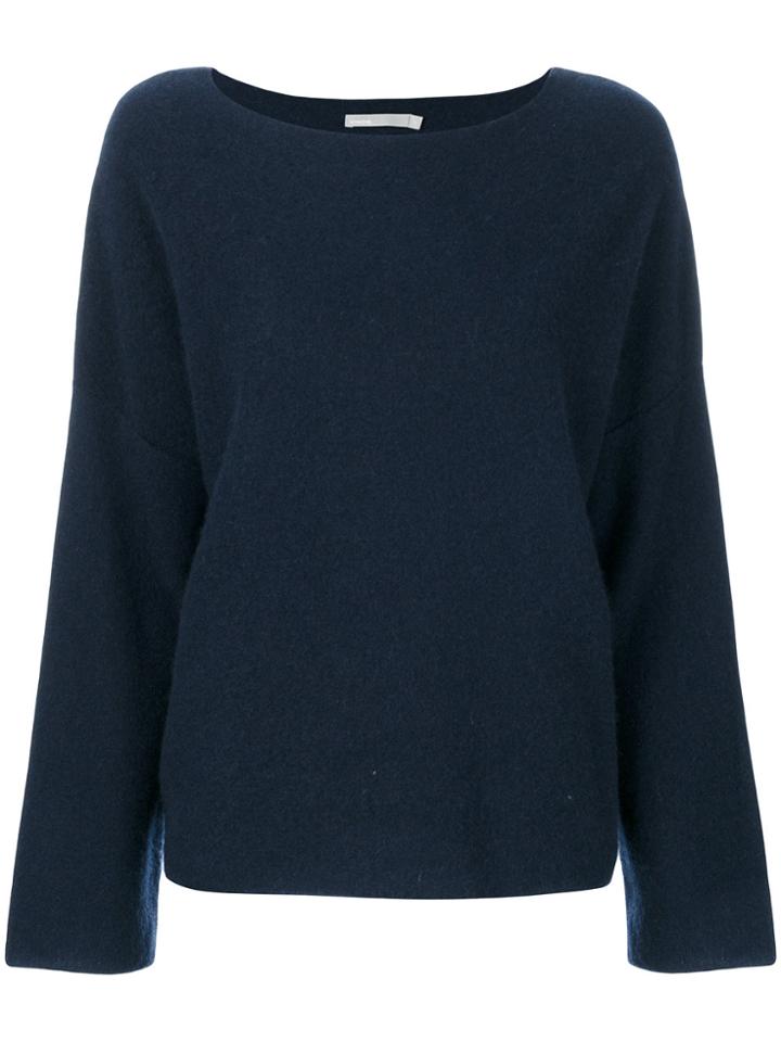 Vince Cashmere Long-sleeve Sweater - Blue