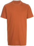 Rick Owens Round Neck T-shirt - Yellow