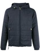 Paul Smith Zipped Hooded Jacket, Men's, Size: Xs, Blue, Polyester/nylon