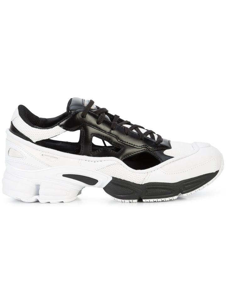 Adidas By Raf Simons Replicant Ozweego Sneakers - Black
