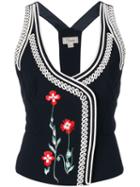 Temperley London - Creek Tailored Waistcoat - Women - Polyester - 14, Black, Polyester