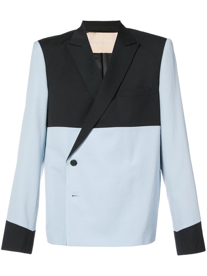 Enfants Riches Déprimés Double-breasted Boxy Blazer - Blue