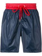 Frankie Morello Drawstring Swim Shorts - Blue