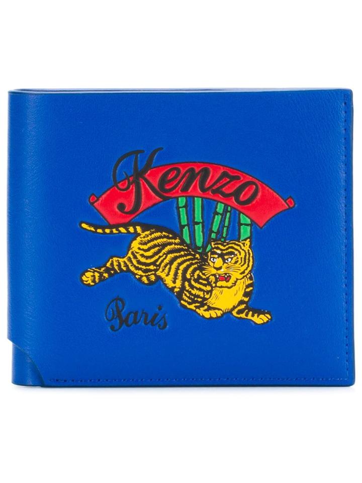Kenzo Bifold Wallet - Blue