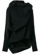 Rick Owens Draped Jacket - Black