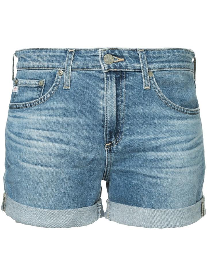 Ag Jeans Hailey Denim Shorts - Blue