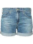Ag Jeans Hailey Denim Shorts - Blue