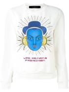 John Richmond - Mombaca Sweatshirt - Women - Cotton - M, White, Cotton