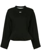 Off-white Silhouette Sweatshirt - Black