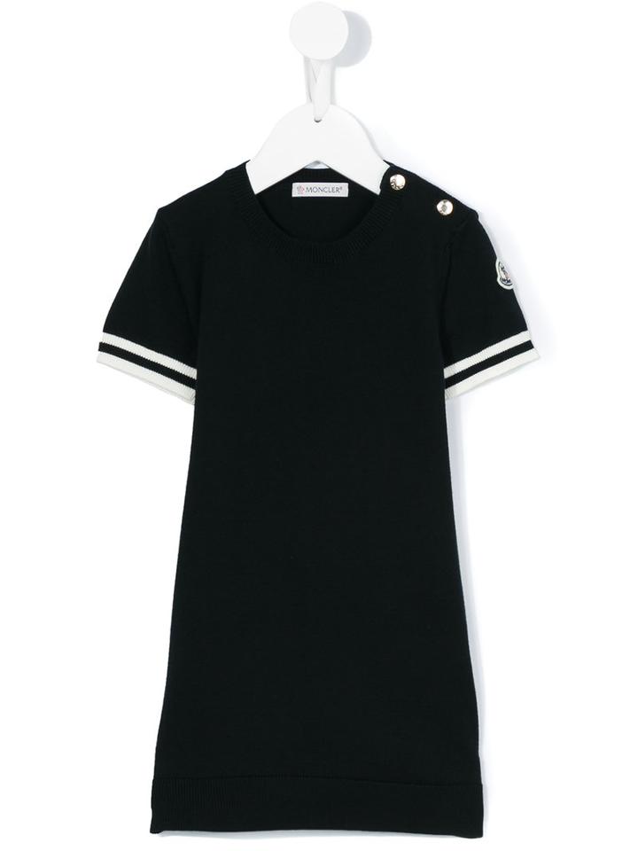 Moncler Kids - T-shirt Dress - Kids - Cotton - 8 Yrs, Blue