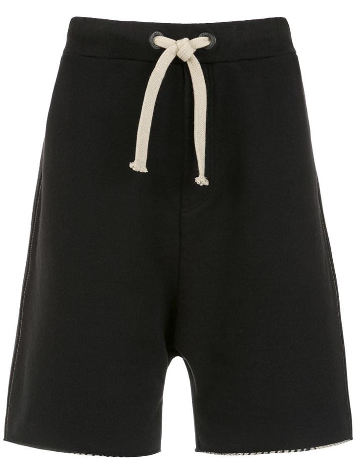 Osklen Sweatshorts With Drawstring Waist - Black