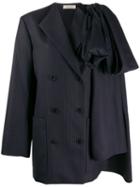 Nina Ricci Striped Blazer-style Dress - Blue