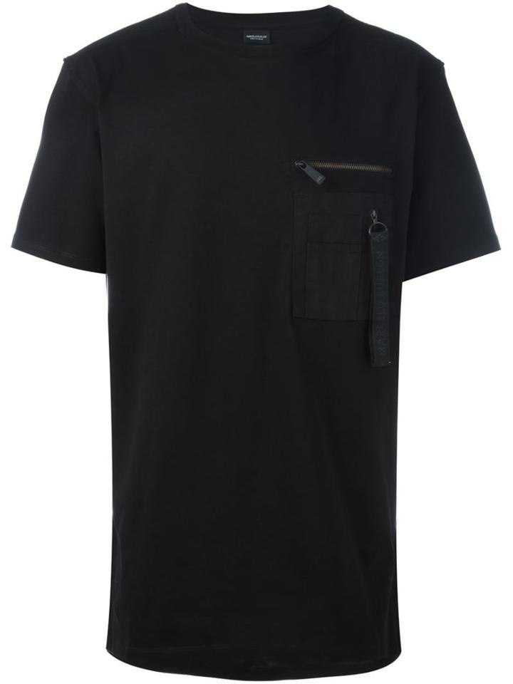 Marcelo Burlon County Of Milan Zip Pocket T-shirt