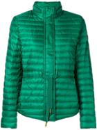 Michael Michael Kors Padded Drawstring Waist Jacket - Green