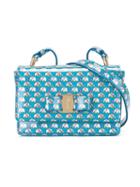 Salvatore Ferragamo Kids Elephant Print Shoulder Bag, Girl's, Blue