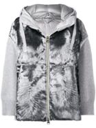 Herno Hooded Zipped Jacket - Grey
