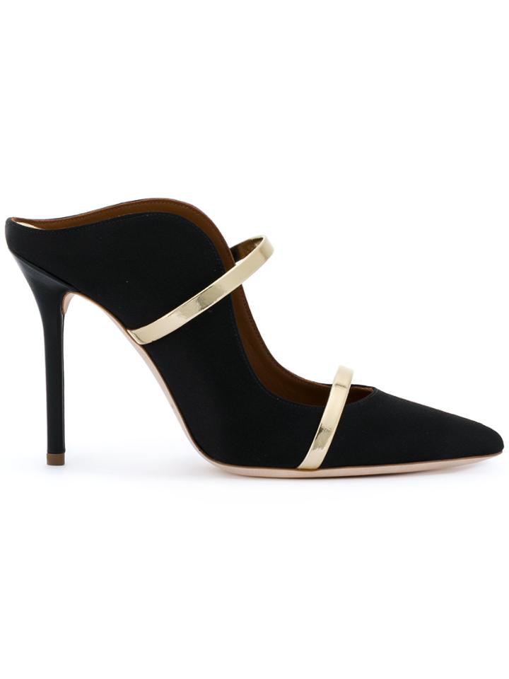 Malone Souliers Maureen Stiletto Mules - Black