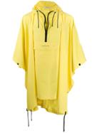 Givenchy Poncho Rain Coat - Yellow