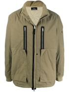 Stone Island Shadow Project Checked Lightweight Jacket - Green