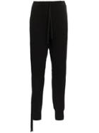 Unravel Project Unrvl Lw Rise Swtpnt Blk - Black