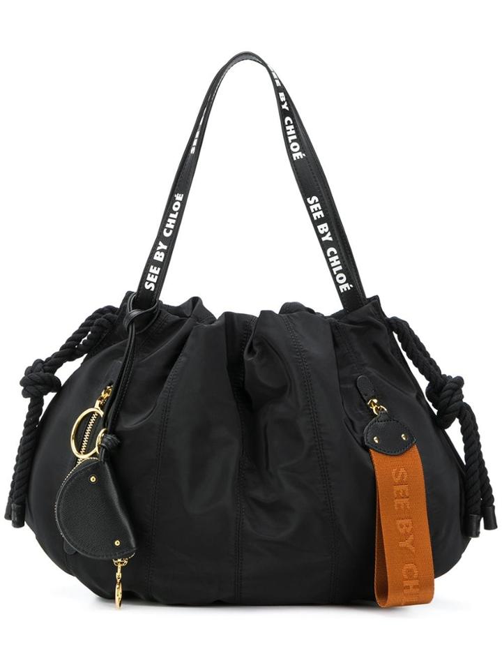 See By Chloé Flo Shoulder Tote - Black