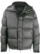 Emporio Armani Zipped Padded Jacket - Grey