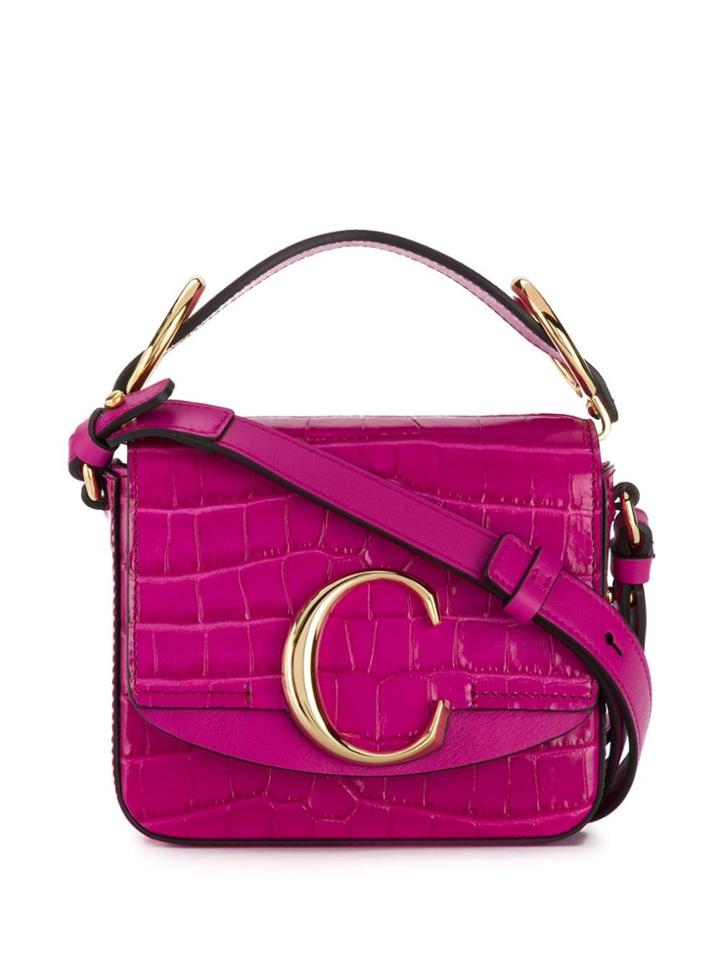 Chloé Mini Chloé C Bag - Pink