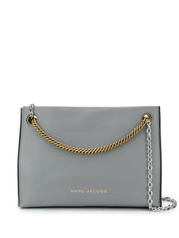 Marc Jacobs Bolso Double Link Bag - Grey