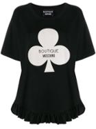 Boutique Moschino Club Graphic T-shirt - Black