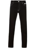 Kenzo Straight-leg Jeans, Men's, Size: 31, Black, Cotton/spandex/elastane