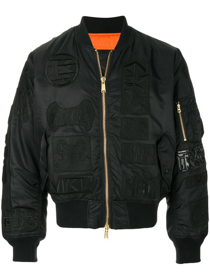Ktz Classic Bomber Jacket - Black