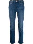 Frame Faded Effect Jeans - Blue