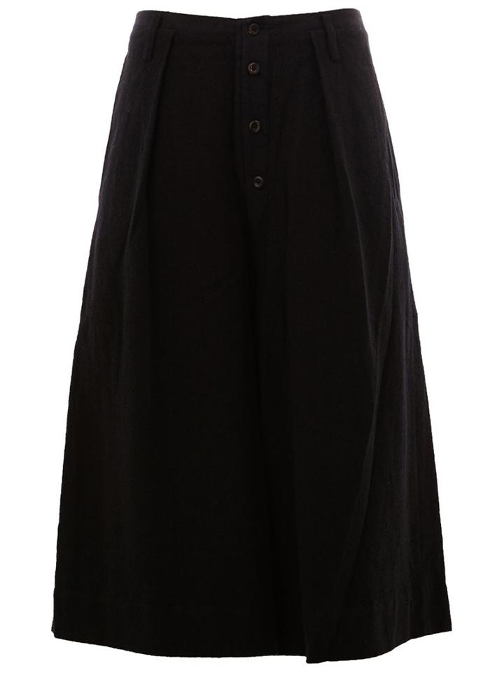 Ziggy Chen Wide Leg Culottes, Men's, Size: 50, Blue, Silk/cotton/wool