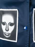 Pam Perks And Mini Mask Print Bomber Jacket