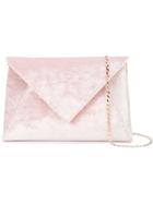 Tyler Ellis Lee Pouchet Large Clutch - Pink & Purple