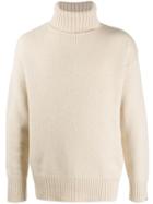 Extreme Cashmere Roll Neck Jumper - White