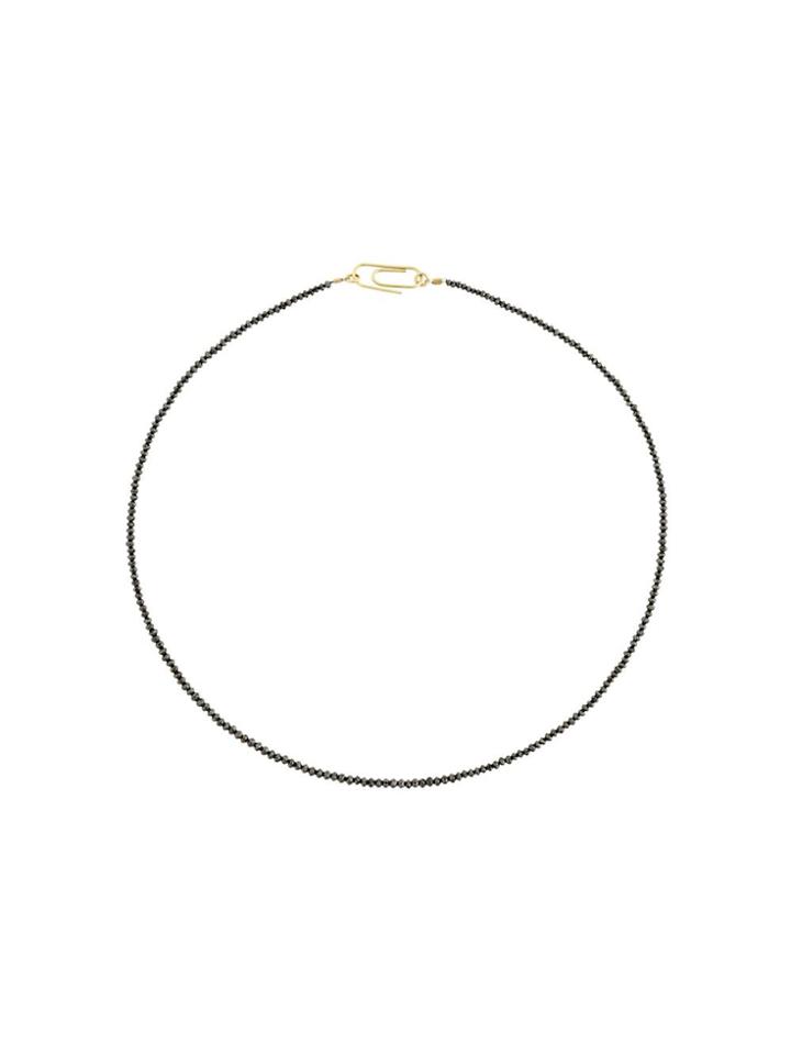 Uzerai Edits Black Diamond Necklace/bracelet