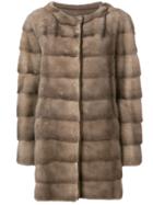 Liska Padded Coat - Grey