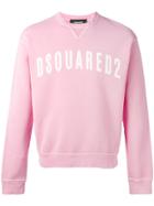 Dsquared2 Logo Sweatshirt - Pink & Purple