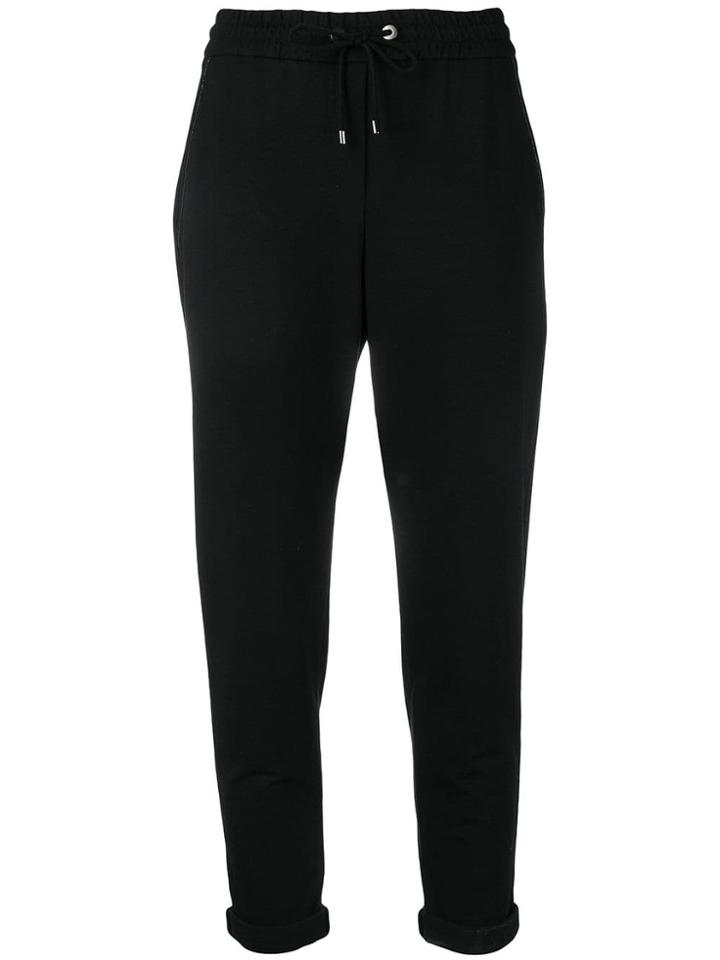 Brunello Cucinelli Plain Track Pants - Black