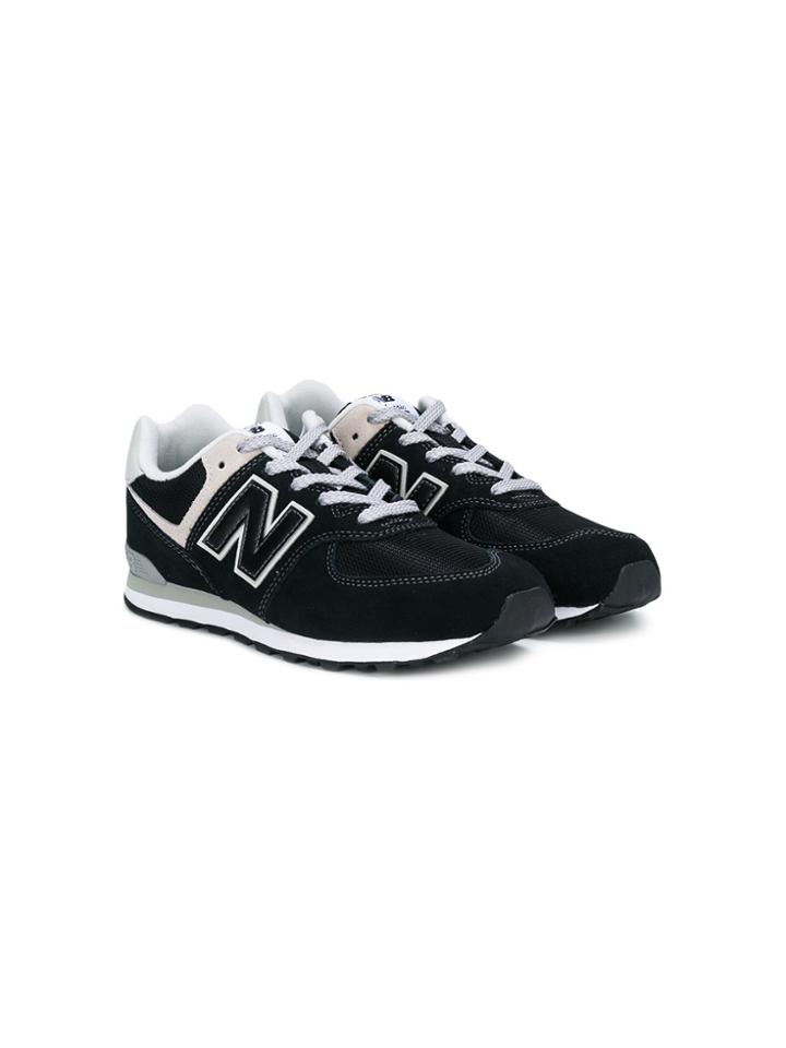 New Balance Kids Teen 574 Core Sneakers - Black