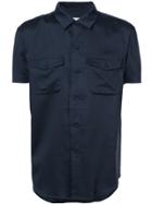Julien David Classic Sleeveless Shirt - Blue