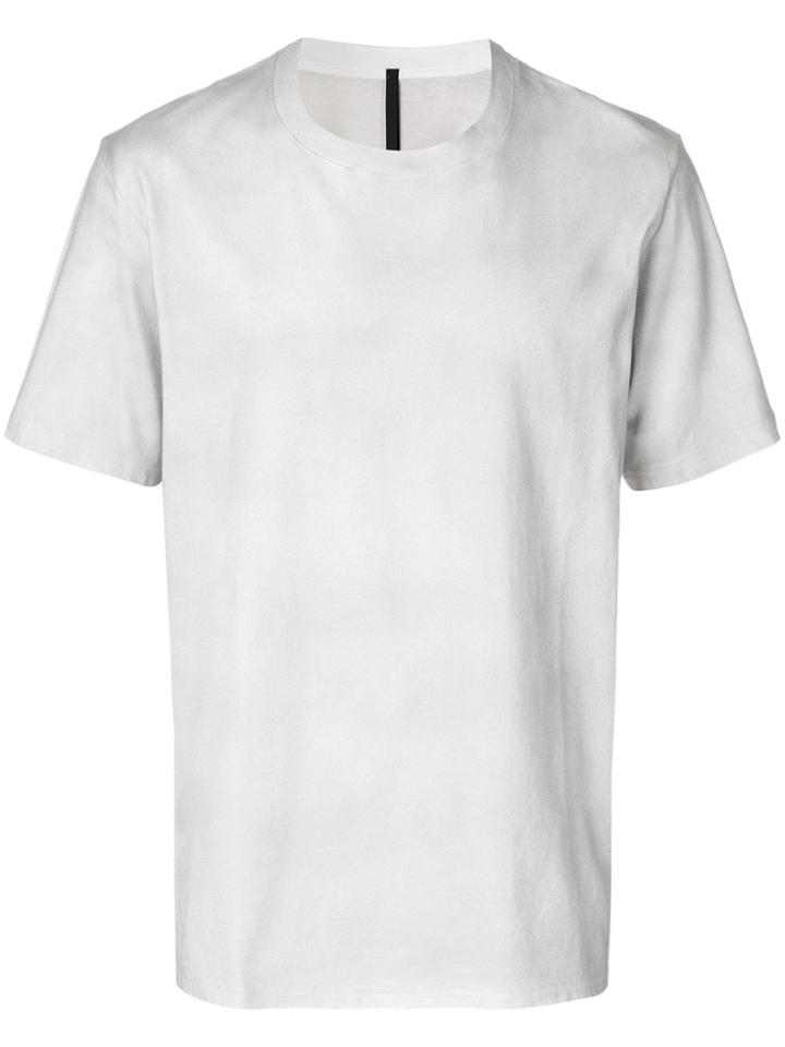 Attachment Logo Printed T-shirt - Grey