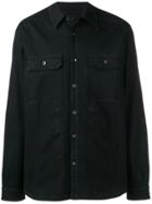 Rick Owens Drkshdw Black Shirt Jacket