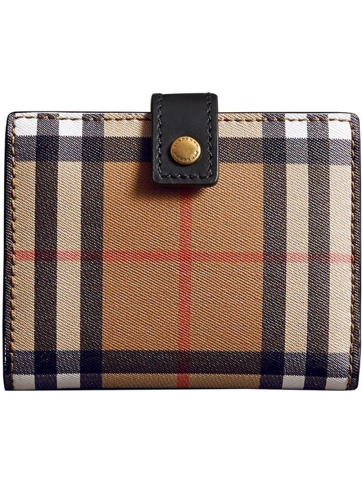 Burberry Small Vintage Check Wallet - Black