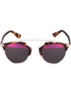 Dior Eyewear 'dior So Real' Sunglasses - Brown