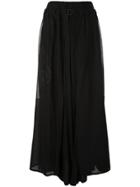 Yohji Yamamoto Yasha 2-way Suspender Pants - Black