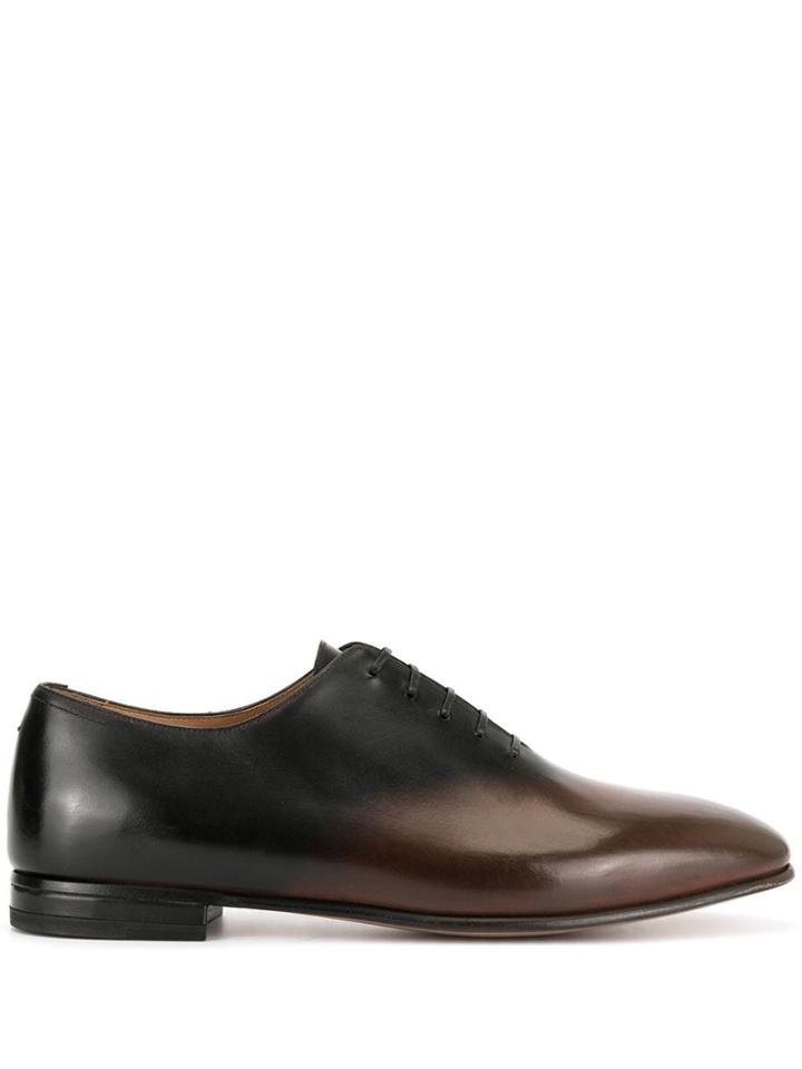 Francesco Russo Oxford Ombre Shoes - Brown