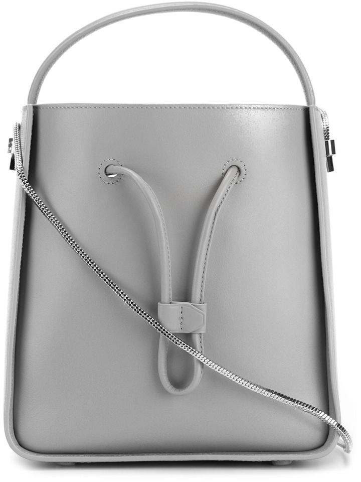 3.1 Phillip Lim Soleil Small Bucket - Grey